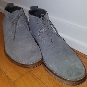 Joseph Abboud grey boots